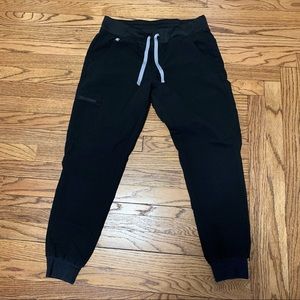 Figs Zamora Medium Black Joggers